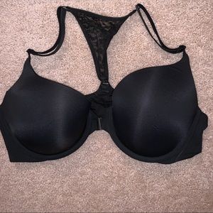 Victoria’s Secret Black front closure push up bra